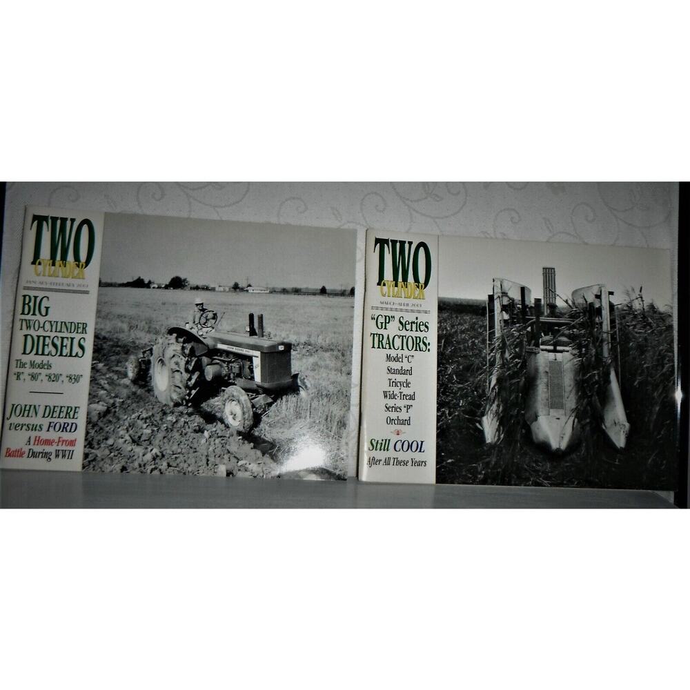2001 Two-Cylinder Magazine Full Year 6 issues John Deere